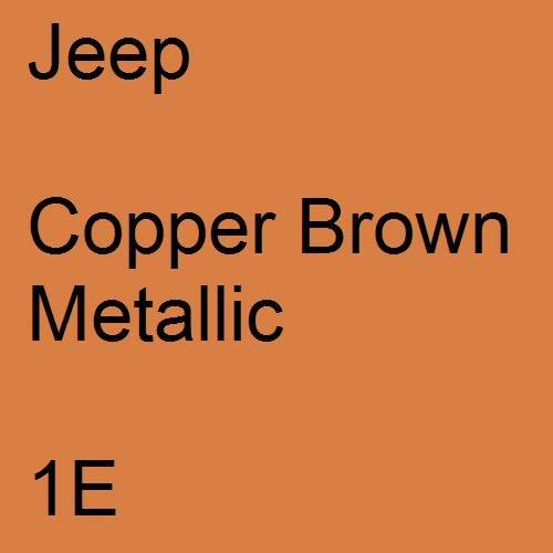 Jeep, Copper Brown Metallic, 1E.